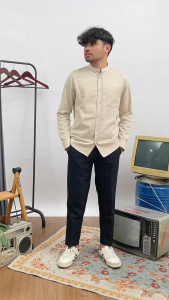 Vantez Kemeja Shanghai Timeless Hitam