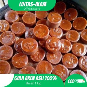 Gula aren merah 1 kg original asli dijamin 100%/ Gula merah aren nira