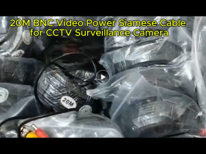 PRE-MADE SIAMESE CABLE 5M BNC+DC Cable Power cable for CCTV DVR Camera