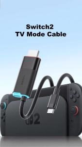 Hagibis | Hagibis Portable TV Dock for Switch/Switch2/OLED 4K 60Hz USB C to HDMI Cable Adapter 100W PD Power Supply for Laptops ROG Ally