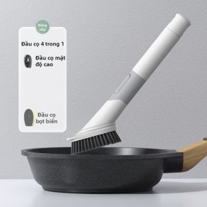 JIFANPAUL | Cọ Bếp Đa Năng Với Tay Cầm Dài và Bọt Biển Không Dính