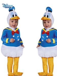 New Children Donald Duck Cosplay Clothes Disney Baby Halloween Donald Cos School Activity Performance Wear