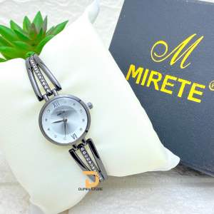 MIRETE ORIGINAL!!! Jam Tangan Wanita Mirete Analog Tipe R204 Fashion Bahan Stainless Tampilan Analog Mewah Dan Elegan Dijamin Sesuai Foto