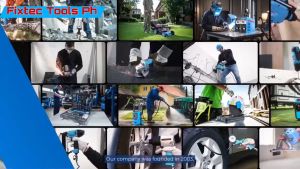 FIXTEC Portable Garden Hose Spray Water Gun | Durable ABS Body with TPR Comfort Grip | Spray Nozzle FHGW01