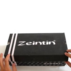 Zeintin - Sandal Slide Pria Bahan Kulit Full Hitam Sandal Selop Pria BK