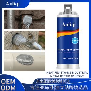 Super Strong Welding Adhesive 100g Metal Glue Industrial High Strength Bonding Sealant Weld  Seam Metal Repair Waterproof and High temperature resistant Agent Strong Casting Glue