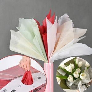 38pcs flower arrangement wrapping paper cotton flower wrapping lining paper non-woven floral wrapping paper florist supplies