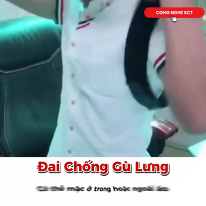 Đai Chống Gù Lưng Nam Nữ Điều Chỉnh Tư Thế Định Hình Cột Sống Cải Thiện Vóc Dáng