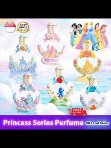 【SG Stock】Kids Non-Toxic Princess Series Perfume 20ml Gift Box★Children Pretend Play Toy Light Fragrance✅Mermaid Ariel/Snow White/Rapunzel/Cinderella/Belle/Princess Jasmine✅Christmas/Childrens Day/Birthday Gift/Presents✅