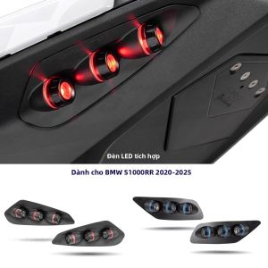 BMW S1000RR 2020-2025 Đèn LED Phía Sau Đèn Báo Rẽ Xe Máy Đèn Báo Rẽ Định Hướng Đèn Hậu Cặp Đèn Hậu Màu đen/Xanh dương/Đỏ
