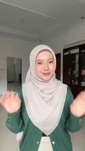 Hijab Syari Jumbo Segiempat Zahra Aletha Series Bahan Polycotton EZ03