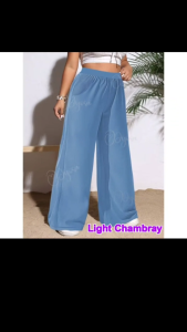 PLUS SIZE SQUARE PANTS SWEAT PANTS WIDE LEG SUMMER PANTS MEDIUM-LARGE XL-2XL 3XL 5XL ( WAFFLE)