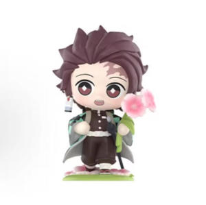 Bandai | Demon Slayer Tanjiro Kamado Nezuko anime cartoon figure blind box creative personalized statue model ornament surprise gift box