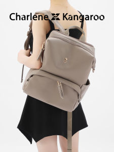 Large Capacity Dual Shoulder Bag Womens Business Commuting Computer Backpack Short Trip Simple Bookbag Fashion Neutral Style