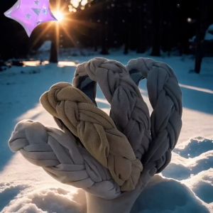 Hairband for women braided headband trendy hair accessory Wide Padded Hairband for Daily Wear Girls Fashion accessories