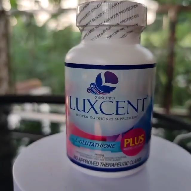 Authentic Luxcent Luminous Caps L-Glutathione 1800mg+ Marine Collagen  60'Capsules FDA Approved