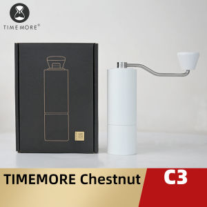 Timemore | TIMEMORE Chestnut C3 Manual Coffee Grinder Portable Pour over Espresso Grinder S2C Burr Inside Hand Grinder With Double Bearing