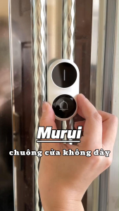 Chuông cửa không dây Murui dành cho gia đình và văn phòng điều khiển từ xa âm báo "Ding Dong" chống gọi nhầm người già