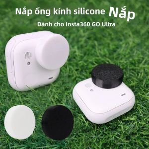 Insta360 GO Ultra Silicone Nắp Ống Kính Chống Trầy Xước Chống Rơi Bảo Vệ Ống Kính Máy Ảnh Phụ Kiện Cho Insta360 Go Camera Hành Động