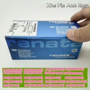 Pin Đồng Hồ Đeo Tay Thụy Sĩ Renata đủ mã 377(SR626SW) 364(SR621SW) 371(SR920SW) 321(SR616SW) 315(SR716SW) 317(SR516SW) 335(SR512SW) 337(SR416SW) 341(SR714SW) 346(SR712SW) 357(SR44W) 362(SR721SW) 373(SR916SW) 379(SR521SW) 381(SR1120SW) 390(SR1130)