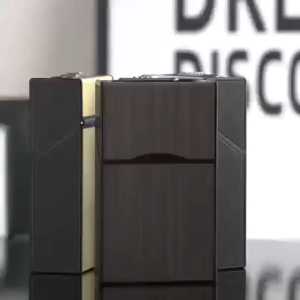 (Boyfriend-Specific) 2-in-1 Aluminum Alloy Portable Case (Holds 20) with Lighter – Perfect for Outdoor Carry！