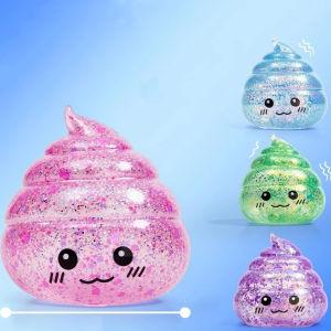 Fun Squishy maltose Poop Stress Ball blind box Glitter Funny Stretch Squeeze stress relief Toys Adults Fools Day Prank Gift