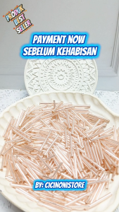 payet bambu panjang jepang manik bambu ukuran 25 cm per 10 gram