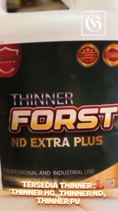 Thinner Forst HG Extra Plus Galon 5L High Quality