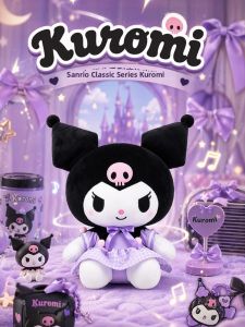 RONGMENGSHIJIE | Authorized Kuromi Plush Toy & Pillow