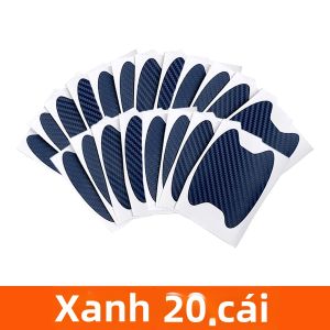 YONGRUN Sợi Carbon Tay Nắm Cửa Ô Tô Màng Bảo Vệ Miếng Dán Chống Trầy Xước 4/8/20 Bộ Dành Cho Cửa Xe & Đường Viền Eo Trang Trí