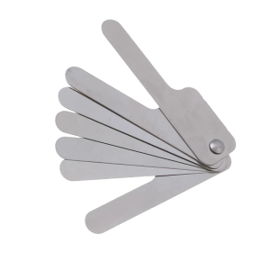 0.1 - 0.5mm Dental Tooth Gap Measuring Ruler Ruler Tooth Gap Measure Reciprocating System Stainless Steel Orthodontic Instrument