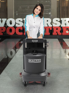 Industrial Kaituo Hand-Push Type Cleaning Machine for Hotels And Commercial Properties Sweep And Mop Integrated Floor Cleaner