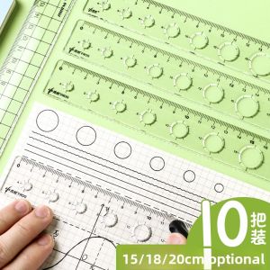 JIELI | Transparent Plastic Multifunctional Ruler