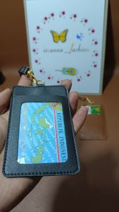 isvanna [BISA COD] ID CARD 4slot KULIT KARTU  NAMA CARD HOLDER TERMURAH
