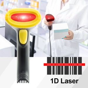 GTCODESTAR X-620E handheld Barcode Reader  Inventory mode Memory 1D Barcode Scanner 2.4G Wireless Handheld Laser Bar Code Reader