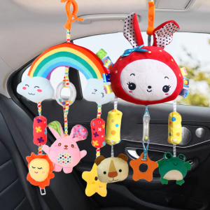 Bajalee | Baby Carriage and Auto Hanging Decor Animal Plush Toy