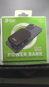 Powerbank DAP D-PD050 5000mAh PD 22.5 W Magnetic Wireless Charging - Garansi Resmi 1 Tahun