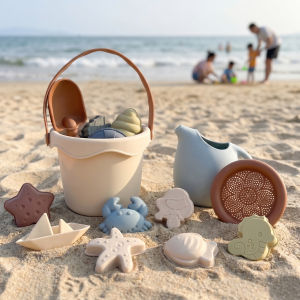 Silicone Durable Beach Play Toys for Infants
