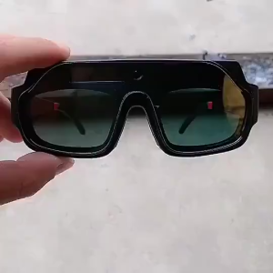 Solar-Powered Auto Darkening Welding Glasses With Lcd Dimming Screen And Eye Protection Welding Goggles Auto Darkening For Eye Protection