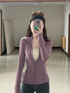 SUHUIQIAN | Slim Sun Protection Fitness Yoga Top Slim Thin Jacket