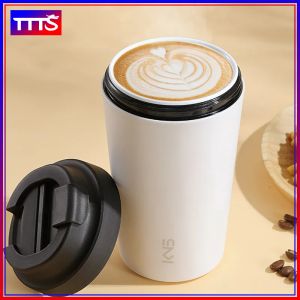 Ceramic Coffee Mug Travel 380ml Thermos Cup Insulated Bottle Drinkware Water Bottle for Outdoor Car Insulated Bottle