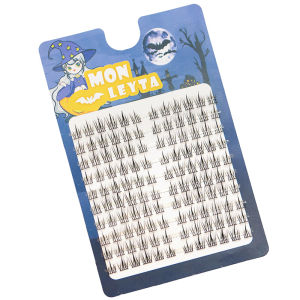 MONLEYTA | Miếng dán mắt giả Sunflower dành cho phụ nữ tự dính đơn lông mi tự nhiên Bộ ba bước mô phỏng Miếng dán mắt giả đơn lông mi tự dính