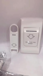 Bộ chìa khóa ngắt điện 20A SINO-VANLOCK S18KT + SKTA - Đèn báo tiện ích cho khách sạn