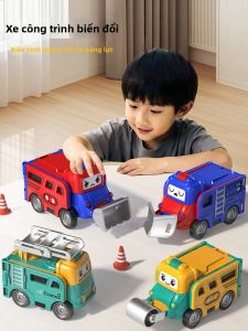 BABYSHOME | Transformable Educational Toy Car for Children