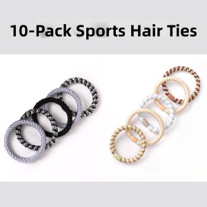 hellocandy | Comfortable No Mark Simple Multicolor Hair Ties