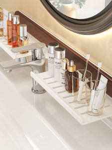 WEIMEIYUAN | Imitation Wood Texture Wall-Mounted No-Drill Shelf