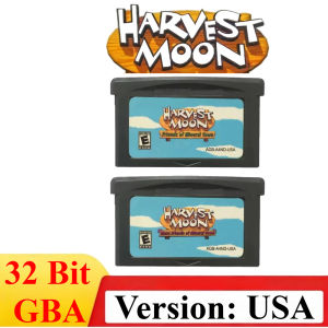 Bandai | GBA/SP/DS USA Harvest Moon GBA Game Cartridge 32Bit Video Game Console Card Friends of Mineral Town More Friends of Mineral Town