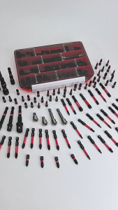 IRONMAN 99PCS Impact Screwdriver Bit Set S2 Steel Black Anti-Shock Hex Cross Flat Torx Bits Magnetic Socket Driver Kit For Power Drill