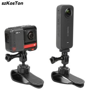 ที่ยึดบังแดดในรถยนต์สำหรับกล้อง Insta 360 X4 X5 GO 3 Pocket 3 GoPro Hero 13 12 11 10 9 8 7 DJI Action 5 4 อุปกรณ์เสริมสำหรับสมาร์ทโฟน