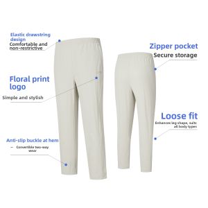 Erke | Womens Summer New Loose Straight Leisure Trousers